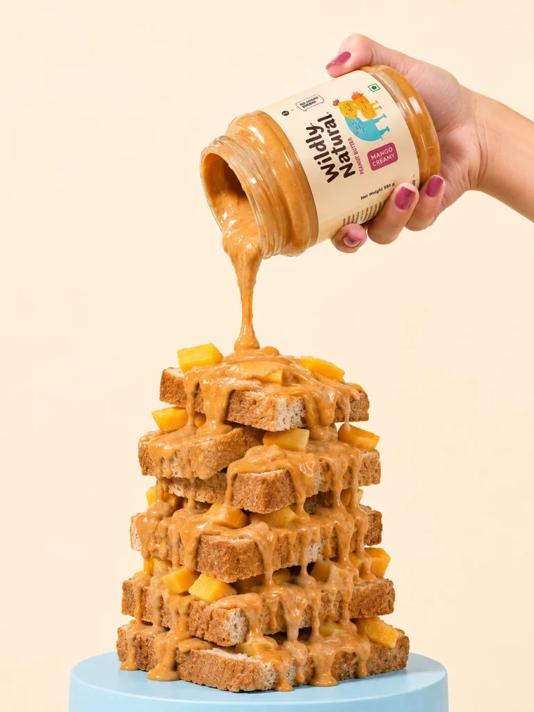 Mango Peanut-Butter Toast Stack Drizzle — visual reference