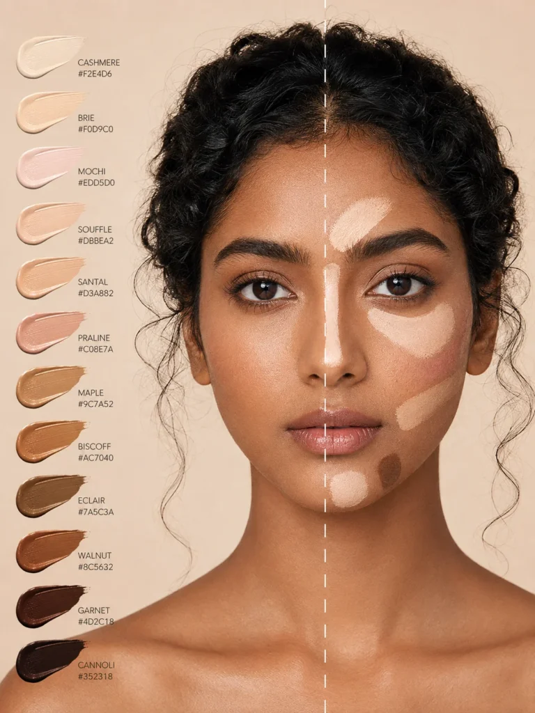 Red Ribbon Beauty Portrait — visual reference